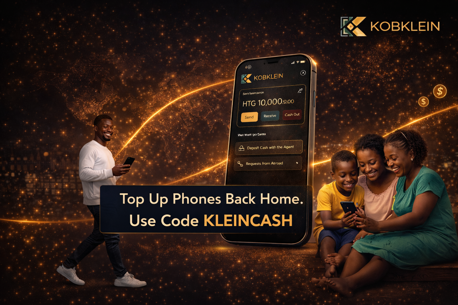 KobKlein connecting diaspora and family